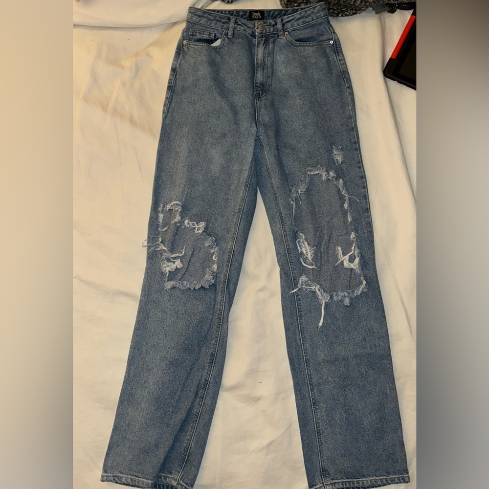 Classic Blue Straight Leg Women's Jeans